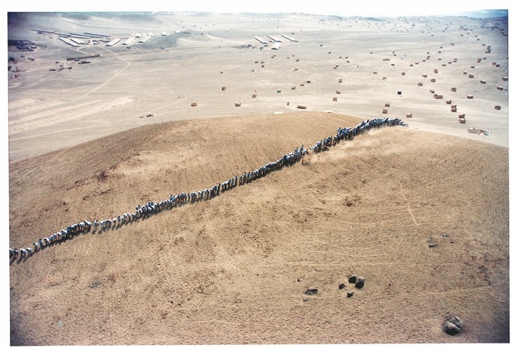 Archisearch - Francis Alÿs « When Faith Moves Mountains (Cuando la fe mueve montañas) », Lima, 2002 In collaboration with Cuauhtémoc Medina and Rafael Ortega Courtesy David Zwirner, New York/ London