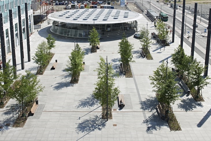 Archisearch - TJORBÖRN ANDERSSON WITH SWECO ARCHITECTS DESIGN HYLLIE PLAZA IN MALMÖ, SWEDEN