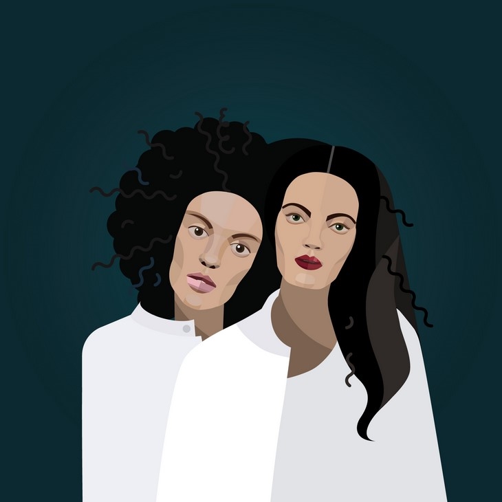 Archisearch IRINA KRUGLOVA DESIGNS VECTOR PORTRAITS OF FAMOUS ARTISTS