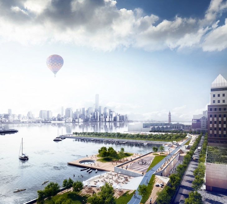Archisearch - Ideas for rebuilding Hoboken, New Jersey after Hurrican Sandy - (c) OMA