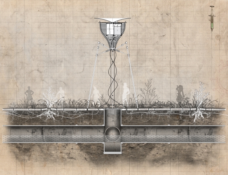 Archisearch - inje(un)ction, AthensX4 Competition, 2010, Shortlisted entry.