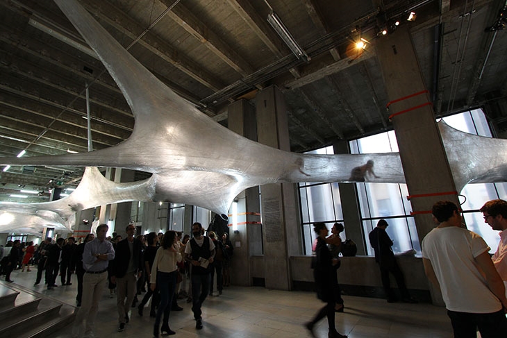 Archisearch INSIDE EXHIBITION TAPE PARIS AT THE PALAIS DE TOKYO BY NUMEN