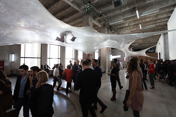 Archisearch INSIDE EXHIBITION TAPE PARIS AT THE PALAIS DE TOKYO BY NUMEN