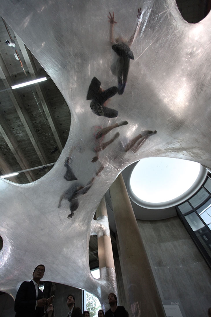 Archisearch INSIDE EXHIBITION TAPE PARIS AT THE PALAIS DE TOKYO BY NUMEN