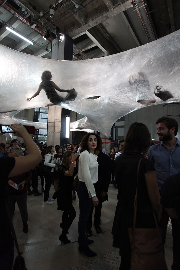 Archisearch INSIDE EXHIBITION TAPE PARIS AT THE PALAIS DE TOKYO BY NUMEN