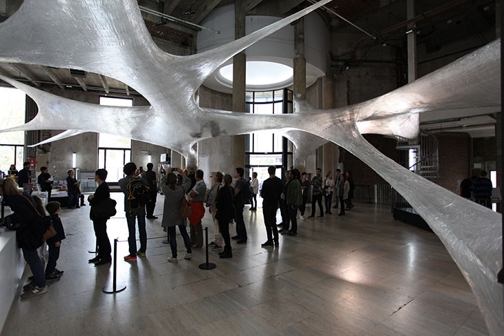 Archisearch INSIDE EXHIBITION TAPE PARIS AT THE PALAIS DE TOKYO BY NUMEN