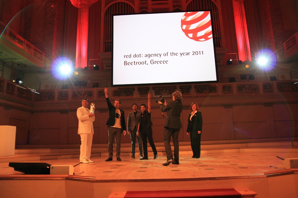 Archisearch BEETROOT IS THE RED DOT AGENCY OF THE YEAR  2011 !