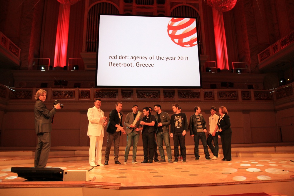 Archisearch BEETROOT IS THE RED DOT AGENCY OF THE YEAR  2011 !