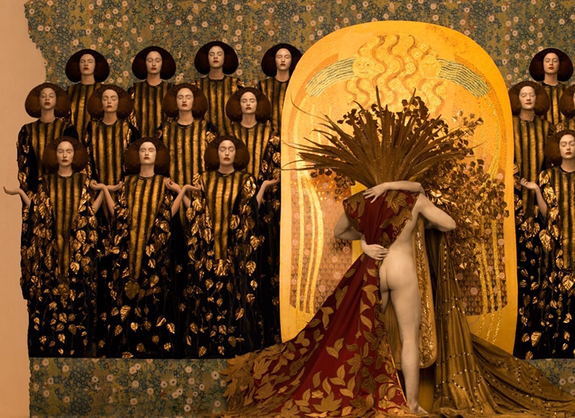 Archisearch - THE SENSUALITY OF KLIMT REVITALISED BY INGE PRADER'S PHOTOGRAPHY