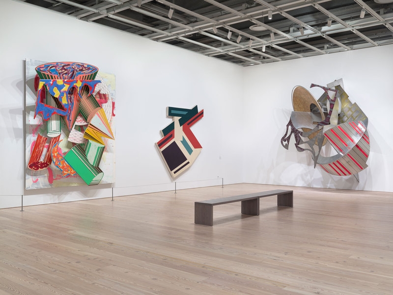 Archisearch - Installation view of Frank Stella: A Retrospective (October 30, 2015 - February 7, 2016) (c) 2015 Frank Stella-Artists Rights Society (ARS), New York. Photograph by Ronald Amstutz