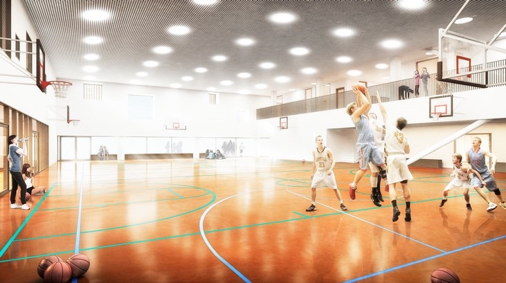 Archisearch - Interior_sports hall