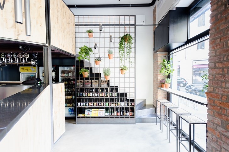 Archisearch - MEZZO ATELIER DESIGNS A SUPER FRESH CRAFT BEER SHOP IN MILAN