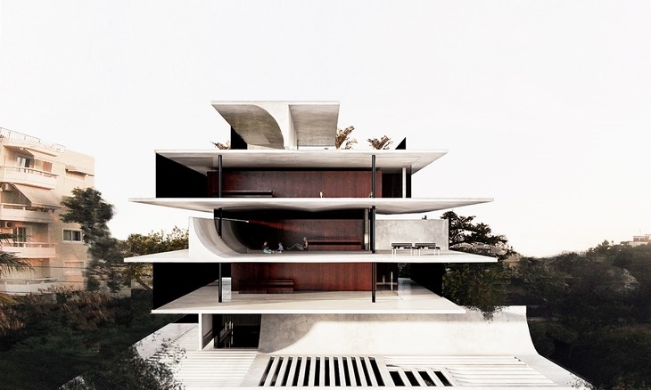 Archisearch - H34 SEASIDE APARTMENTS IN ATHENS / PAVLOS CHATZIANGELIDES / 314 ARCHITECTURE STUDIO