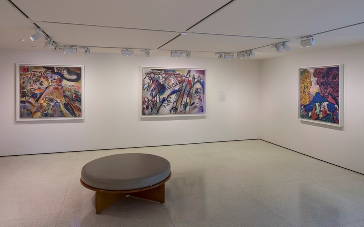 Archisearch - Installation view: Kandinsky Gallery, Solomon R. Guggenheim Museum, New York, July 1–spring 2016. Photo: David Heald (c) Solomon R. Guggenheim Museum, New York