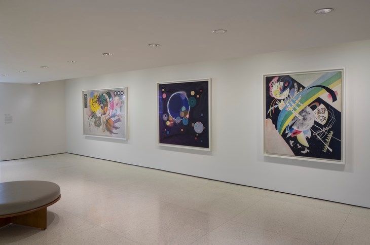 Archisearch - Installation view: Kandinsky Gallery, Solomon R. Guggenheim Museum, New York, July 1–spring 2016. Photo: David Heald (c) Solomon R. Guggenheim Museum, New York