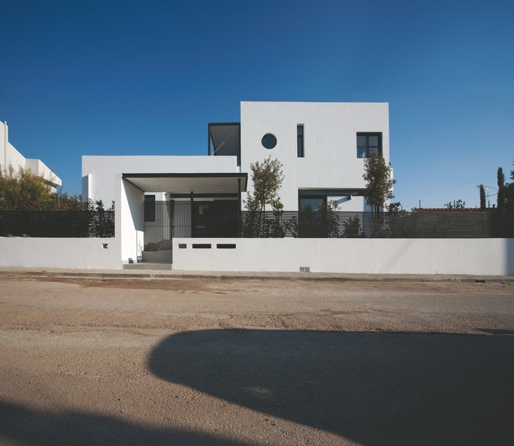 Archisearch - Southeast Elevation / Residence in Kifissia / A2 Architects