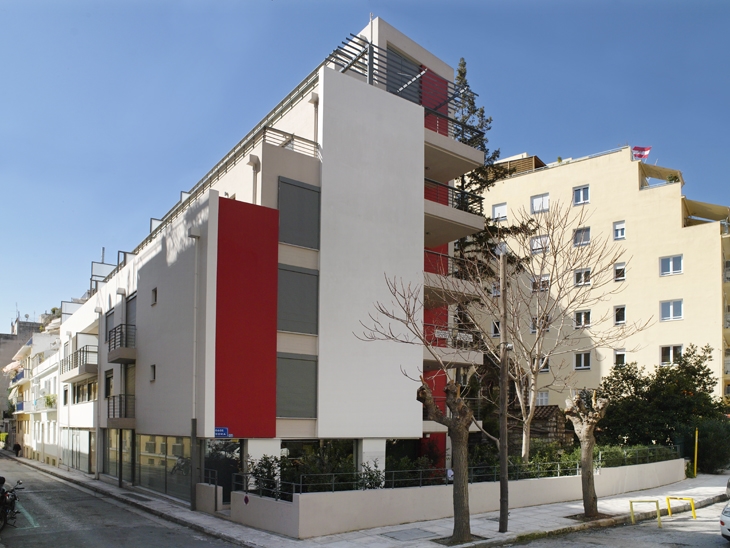 Archisearch - Residential Building, Athens, 2005. Photograph: Takis Spyropoulos
