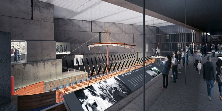 Archisearch - Museum for the Argo, 2014. 1st Prize in European Architectural Competition