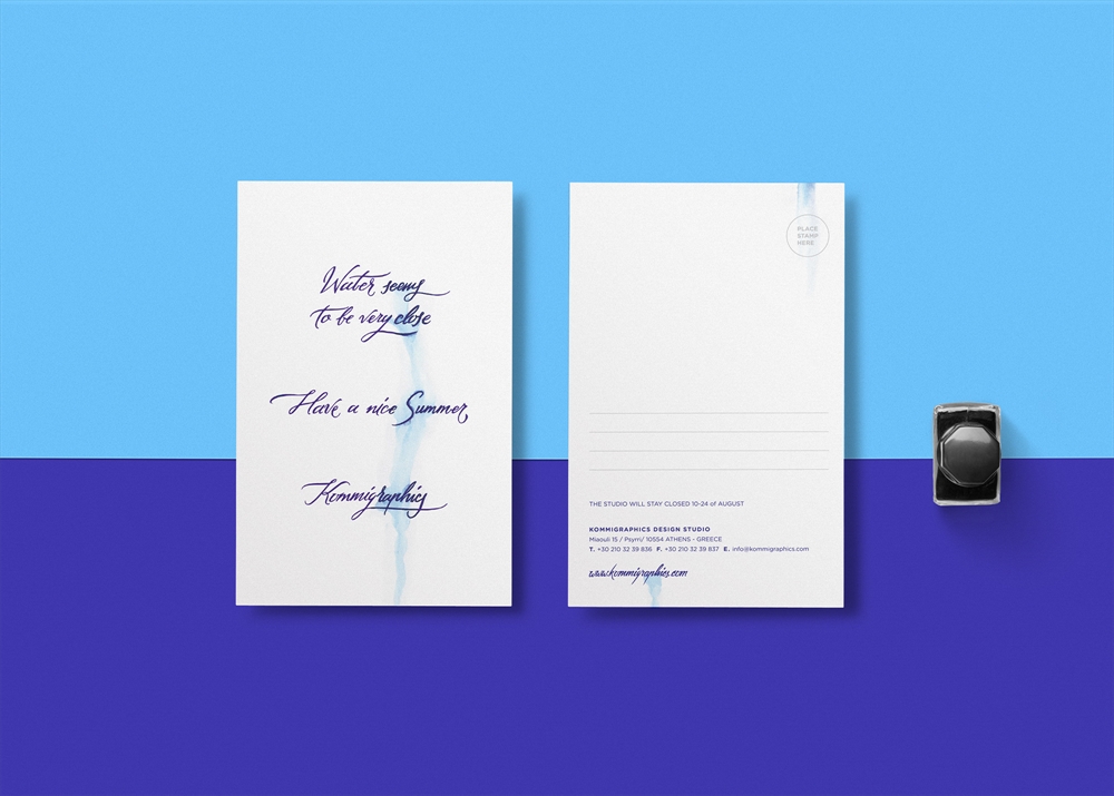 Archisearch - Self-promotion Summer Cards / Kommigraphics Design Studio