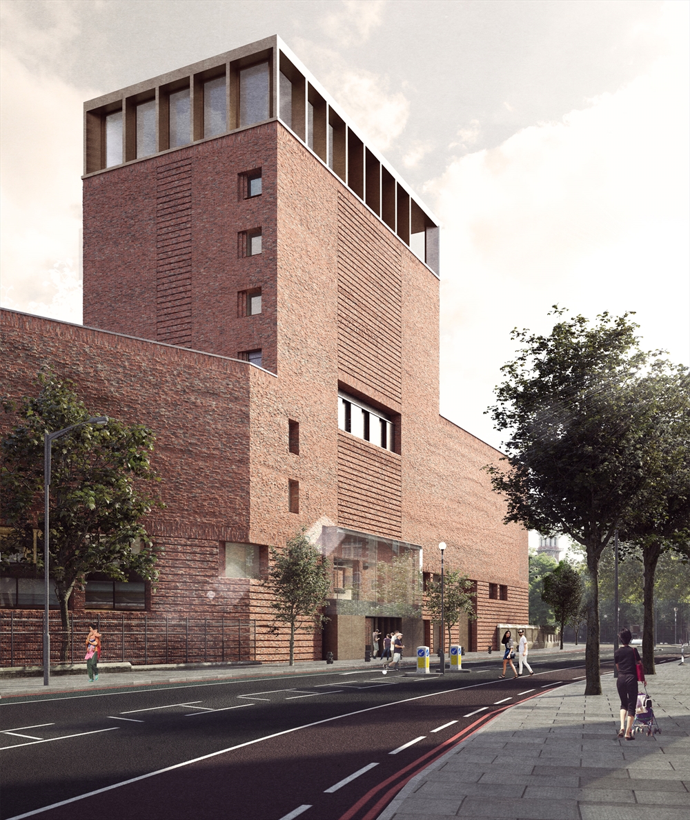 Archisearch - 1st ADDITION TO LONDON'S HISTORIC LAMBETH PALACE SINCE 19th CENTURY WILL HOUSE A MASSIVE COLLECTION OF BOOKS / WRIGHT & WRIGHT 