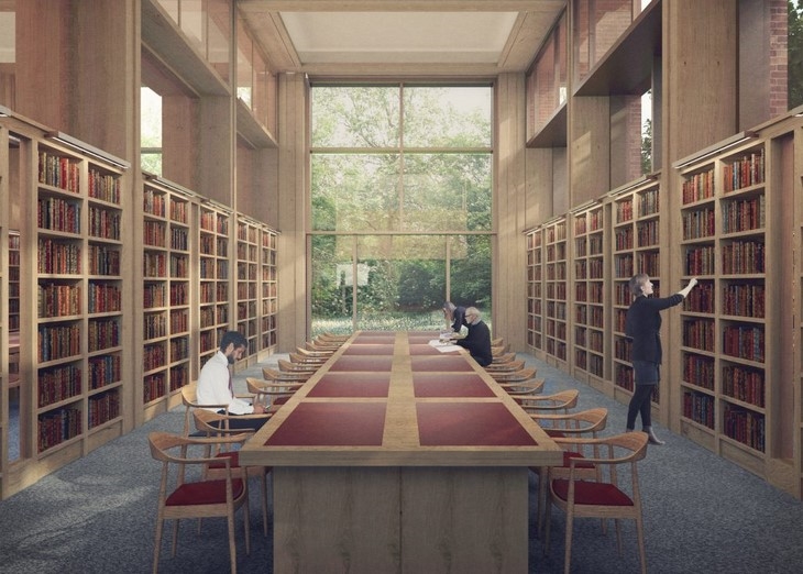 Archisearch - Αddition to Lambeth Palace by Wright & Wright / Rendering by Picture Plane