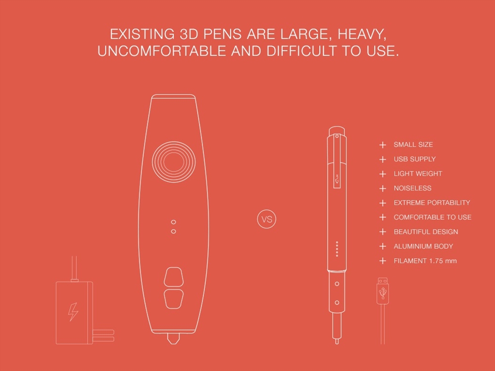 Archisearch THE SMALLEST 3D PRINTING PEN IN THE WORLD.