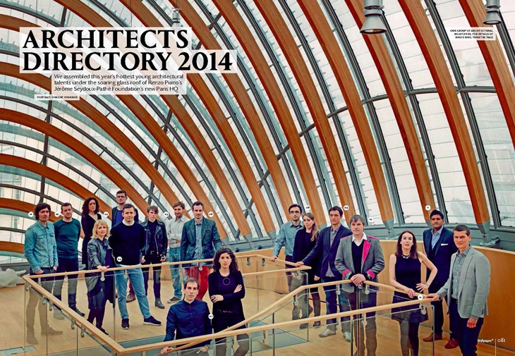 Archisearch - 2014 Wallpaper Architects Directory. Group photo