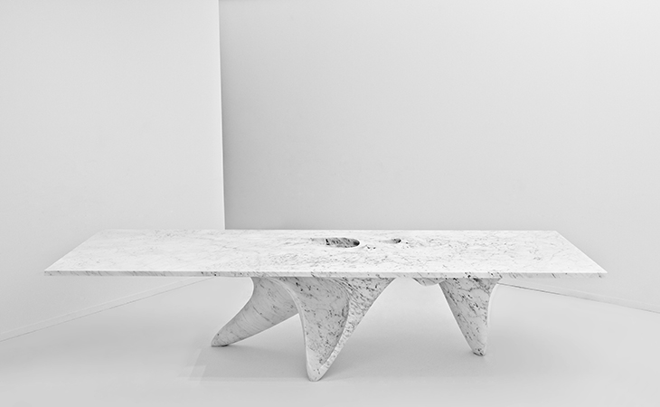 Archisearch ZAHA HADID'S LUNA TABLE FOR CITCO