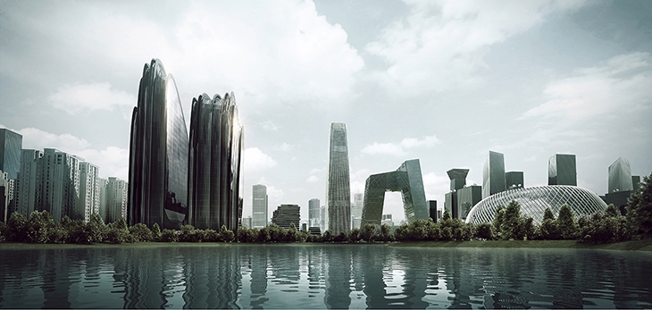 Archisearch - CHAOYANG PARK PLAZA BY MAD ARCHITECTS IN CHINA
