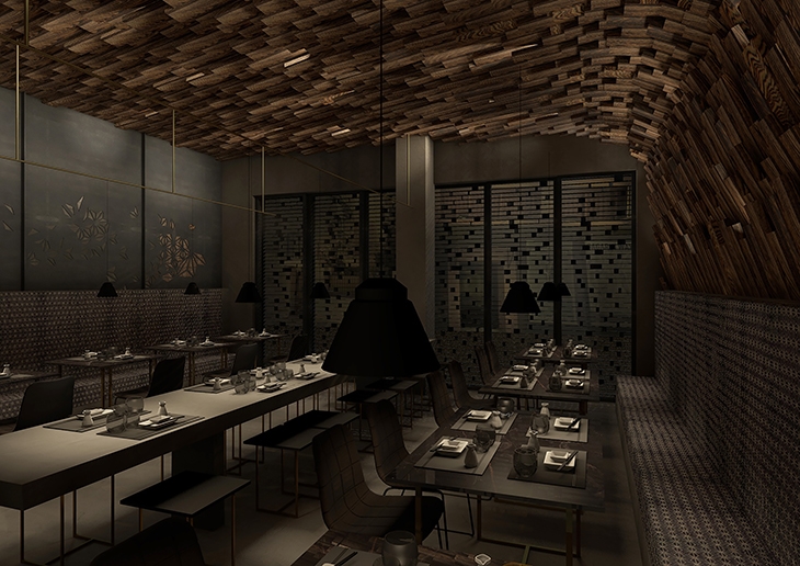 Archisearch NAKA RESTAURANT: AN INTROVERT SPATIAL SCENARIO BY BARAULT ARCHITECTS