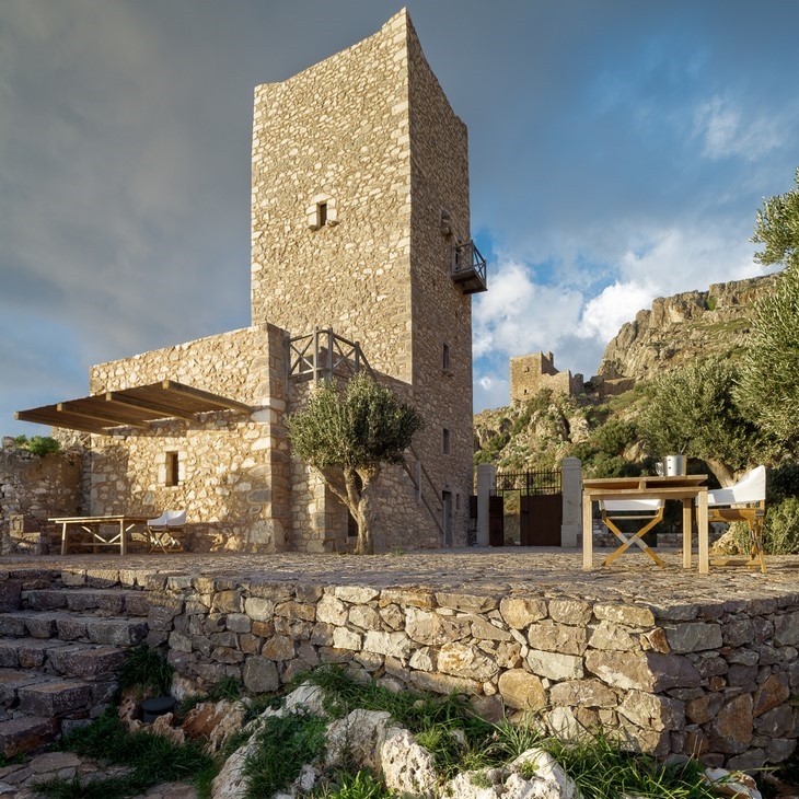 Archisearch - Mani Tower / Tainaron Blue Retreat / Photography by George Meitner