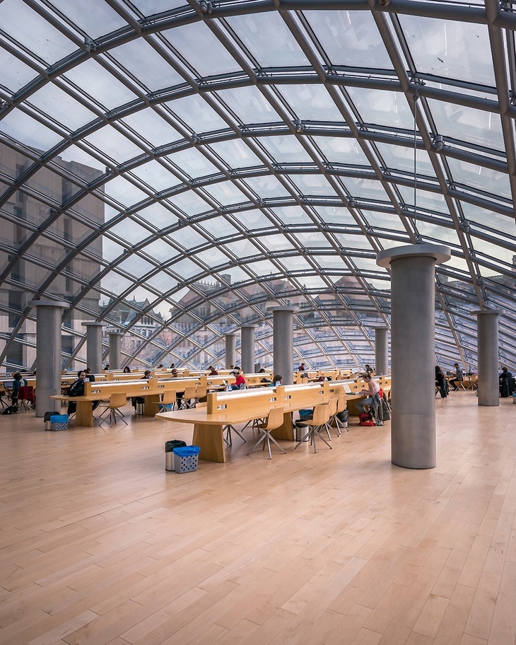 Archisearch PYGMALION KARATZAS CAPTURES THE MANSUETO LIBRARY IN THE UNIVERSITY OF CHICAGO