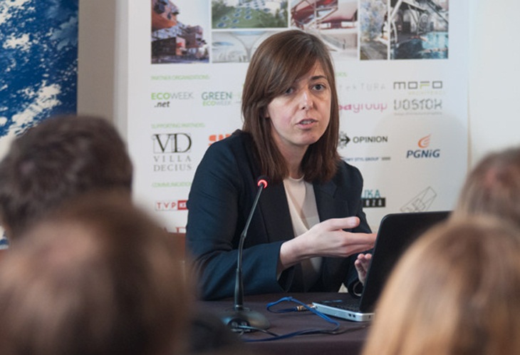 Archisearch - - MVRDV Architect Marta Pozo keynote speaker at ECOWEEK 2012 in Krakow, Poland ((c) ECOWEEK 2012).