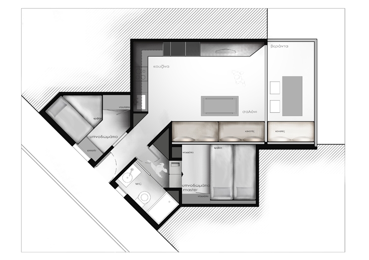 Archisearch FROM ONE GENERATION TO THE NEXT: KIPSELI ARCHITECTS RENOVATE A SUMMER APARTMENT IN MATI, ATTICA