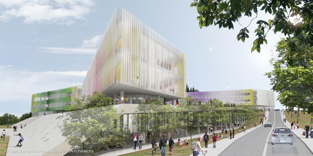 Archisearch - SPARCH ARCHITECTS & 40.22 ARCHITECTS COLLABORATE FOR ''MATRIX'', SCHOOL OF FINE ARTS IN THESSALONIKI