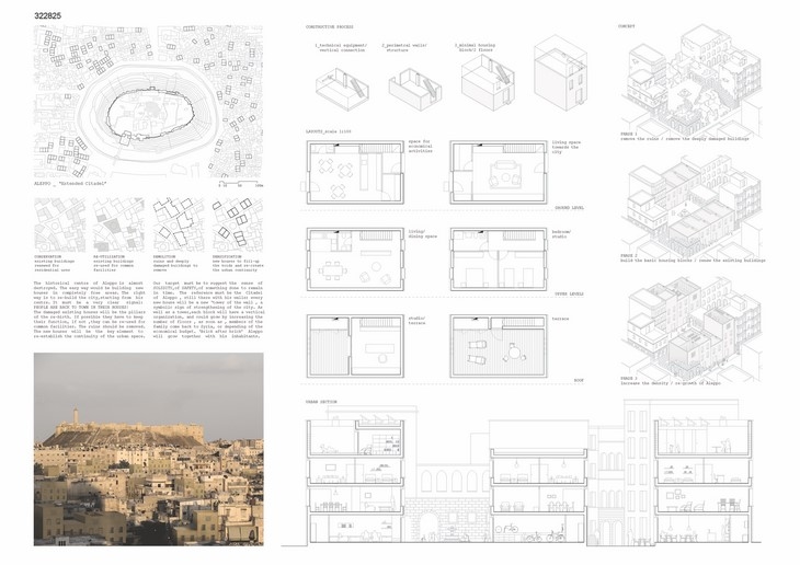 Archisearch - Honorable Mention: Extended Citadel / Giacomo Caputo; Italy