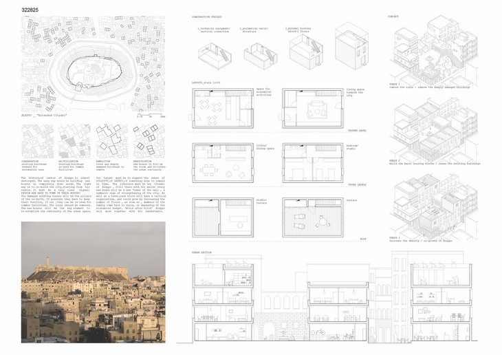 Archisearch - Honorable Mention: Extended Citadel / Giacomo Caputo; Italy