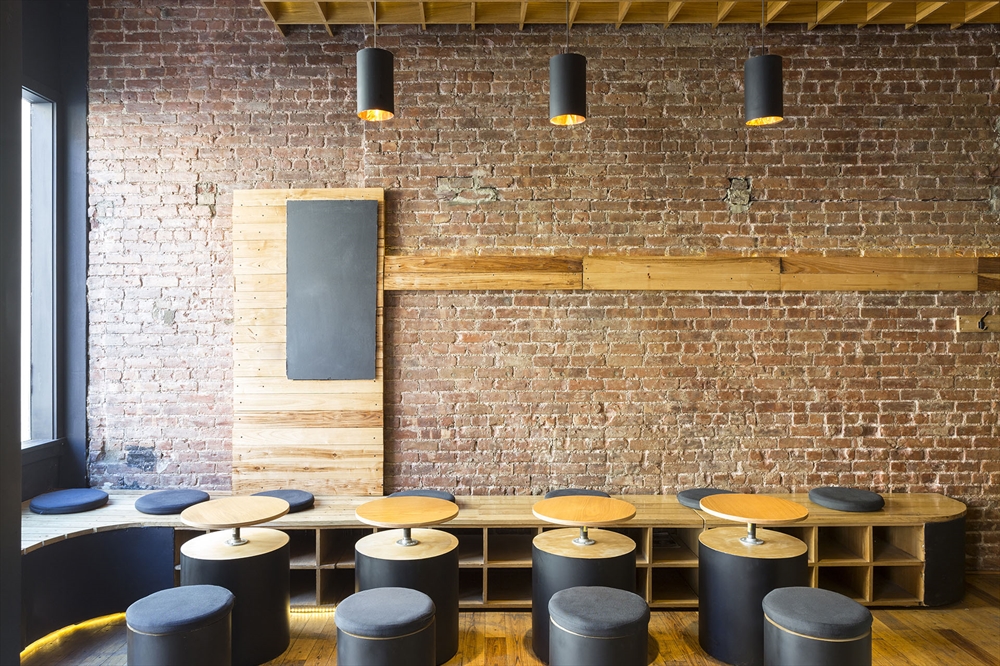 Archisearch ELEFTHERIOS AMBATZIS DESIGNS MAZA ESPRESSO BAR IN MANHATTAN, NY