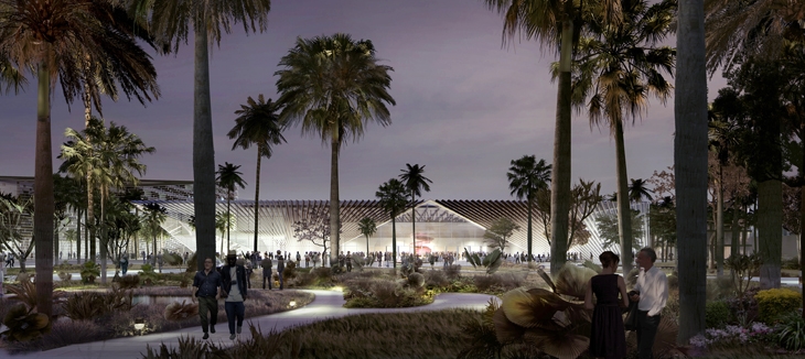Archisearch  BIG TOGETHER WITH WEST 8, FENTRESS, JPA AND DEVELOPERS PORTMAN CMC PROPOSES MIAMI BEACH SQUARE AS THE CENTERPIECE OF THEIR 52 ACRE CONVENTION CENTER