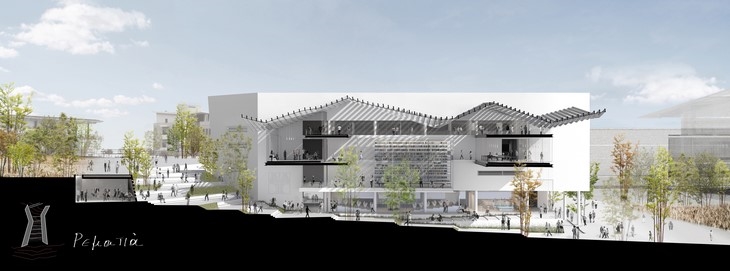 Archisearch MEDICAL SCHOOL ON CAMPUS, UNIVERSITY OF CYPRUS - 3rd PRIZE / THEONI XANTHI