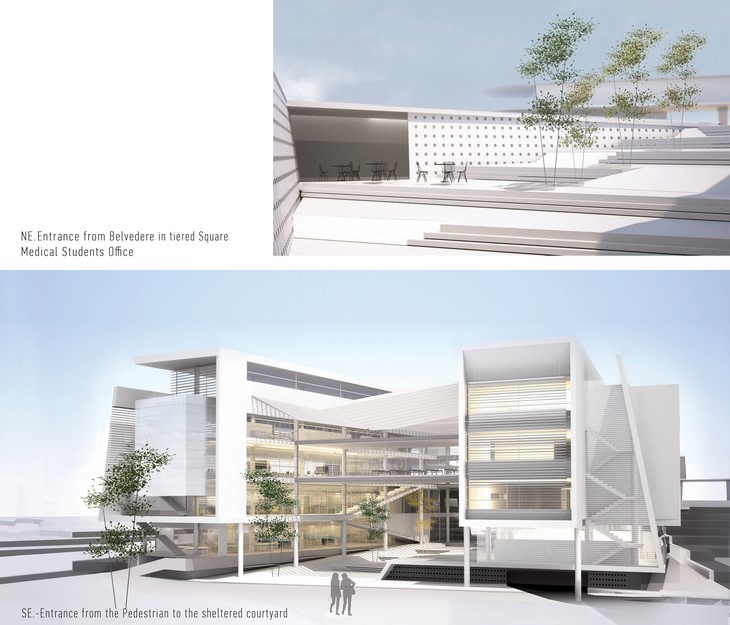 Archisearch MEDICAL SCHOOL ON CAMPUS, UNIVERSITY OF CYPRUS - 3rd PRIZE / THEONI XANTHI