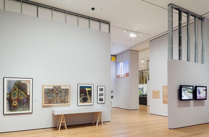 Archisearch - Installation view of Latin America in Construction: Architecture 1955-1980 at The Museum of Modern Art, New York (March 29-July 19, 2015). Photo by Thomas Griesel. (c) 2015 The Museum of Modern Art, New York
