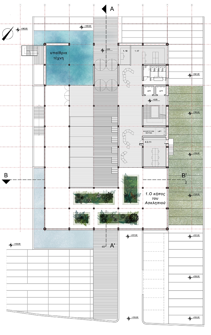 Archisearch MICROMEGA ARCHITECTS, E. MITAKOU & V. IEREIDIS PROPOSE HIDDEN GARDENS FOR THE MED. SCHOOL IN THE UNIVERSITY OF CYPRUS