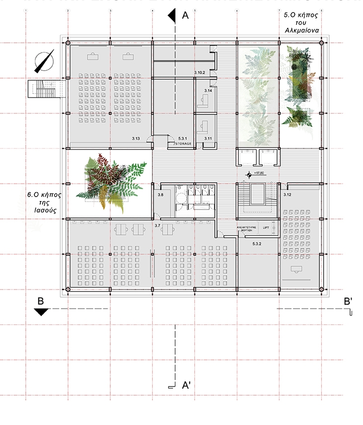 Archisearch MICROMEGA ARCHITECTS, E. MITAKOU & V. IEREIDIS PROPOSE HIDDEN GARDENS FOR THE MED. SCHOOL IN THE UNIVERSITY OF CYPRUS