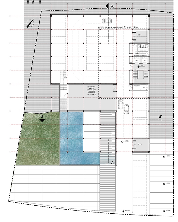 Archisearch MICROMEGA ARCHITECTS, E. MITAKOU & V. IEREIDIS PROPOSE HIDDEN GARDENS FOR THE MED. SCHOOL IN THE UNIVERSITY OF CYPRUS