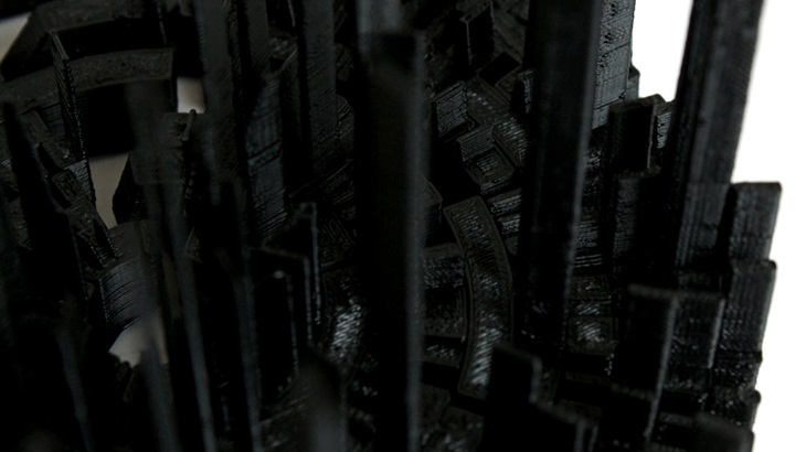 Archisearch - Microsonic Landscapes - 3D printed Portishead
