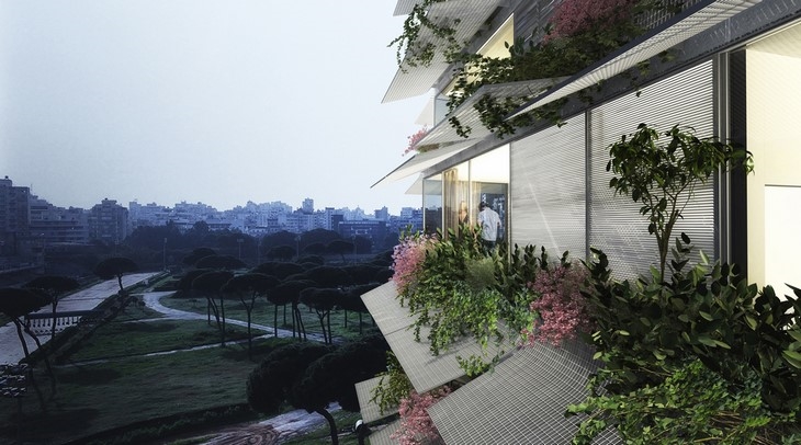 Archisearch MIDORI: A ''TREE BUILDING'' IN BEIRUT / PAUL KALOUSTIAN ARCHITECT