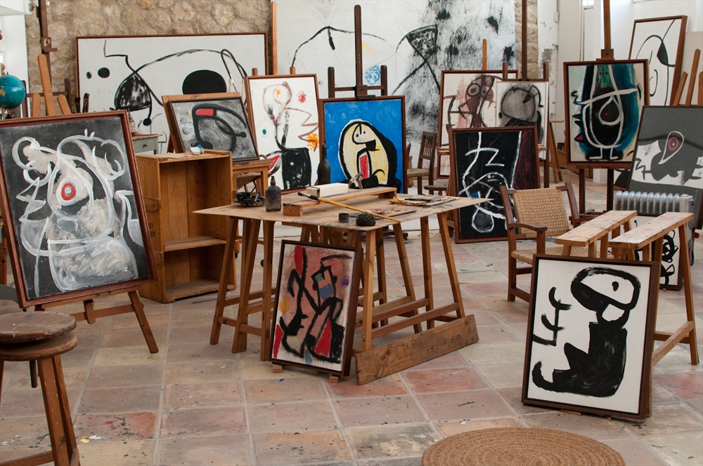 Archisearch JOAN MIRÓ'S MALLORCAN STUDIO RECREATED IN A LONDON GALLERY
