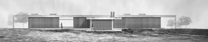 Archisearch - south elevation