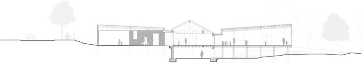 Archisearch - Transversal Section / Nursery School Extension, Mantes-la-Ville, France / Graal Architecture